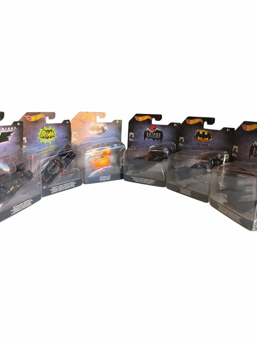 🔥 Hot Wheels Batman 80 Years Complete 6 Car Set Walmart Exclusive Sealed🔥